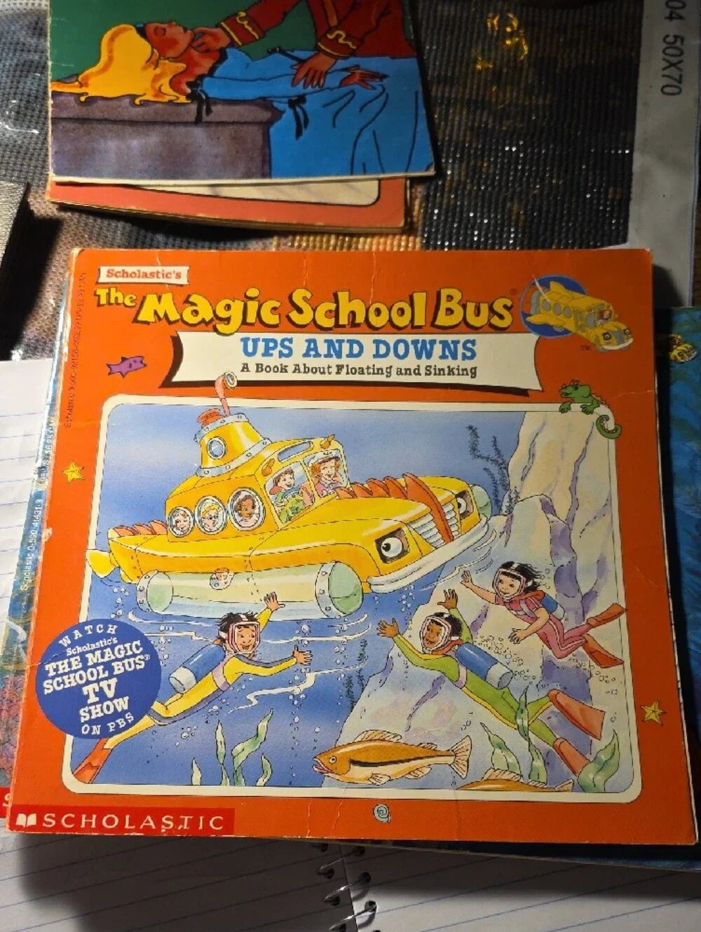 3 Vintage Scholastic The Magic School Bus: On the Ocean Floor -